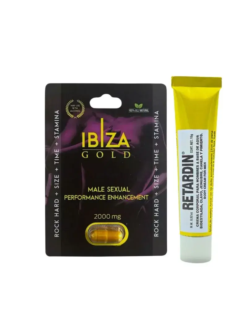 Kit Pastillas Ibiza Gold + Retardín